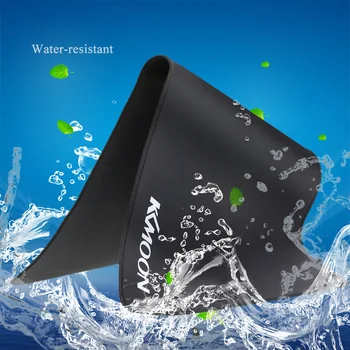 KKmoon Velikosti Navaden Črno Podaljša Vodo-odpornega Anti-slip Gumo Hitrost Igre Gaming Mouse Miši Pad Desk Mat za Računalnik