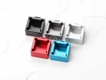 Kocka sladkorja aluminija, Stikalo Tester znanja stanovanj 1X1 srebrna, rdeča, modra, siva, črna, rdeča rjava modra RGB SMD za Mehansko Tipkovnico