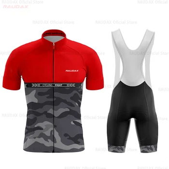Kolesarjenje Oblačila za Moške Kolesarske hlače, Hlače z Oprsnikom Scottes-Rc Kolesarski Dres Mtb Ekoies-RC Camuflaje Maillot Ciclismo Hombre Largo Skinsuit