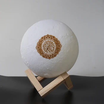 Korana Bluetooth Zvočniki Pisane Daljinski upravljalnik Majhna 3D tiskanje dotik Lune Lučka Mesečini Brezžični Korana Zvočnik