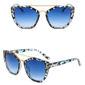 Kovinska sončna Očala Goggle Ženske Vintage sončna Očala Lady Odtenkih Modnih Punk Očala Priljubljen Trend Zaviti Očala UV400