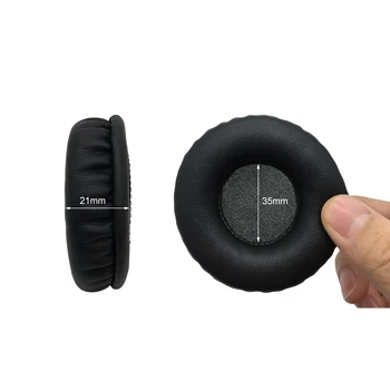 KQTFT 1 Par Nadomestne Ušesne Blazinice za Sony MDR-NC7 Hrupa Preklic MDRNC7 Slušalke EarPads Earmuff Kritje Blazine Skodelice