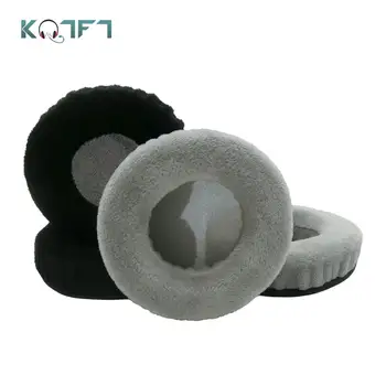 KQTFT 1 Par Žamet Zamenjava EarPads za Bluedio T4 T4S Aktivno odstranjevanje Šumov Blazinic Earmuff Kritje Blazine Skodelice