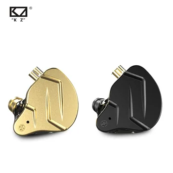 KZ ZSN Pro X Kovinski Slušalke 1BA+1DD Hibridne tehnologije, HIFI V Uho Zaslon Slušalke Bas Čepkov Šport šumov Slušalke