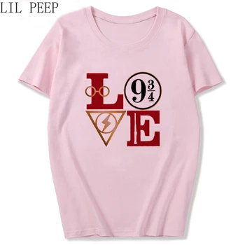 Lepe Ljubezni, tiskanje T Shirt Za Ženske Plus Velikost Xs-xl Priložnostne Moda Letnik Estetske Grunge Poletje T-shirt