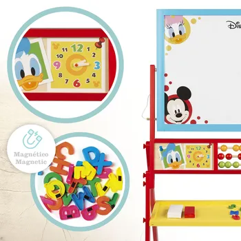 Leseno tablo Disney WOOMAX, igrača tablo, izobraževalne igrače, otroške igrače 3 let, risanje igrače
