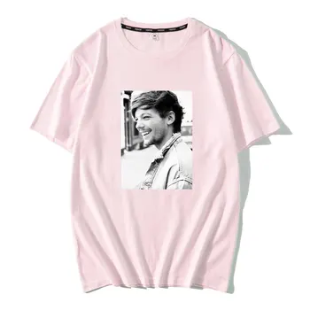 Louis Tomlinson t-srajce moda krog vratu moški ženske t srajce poletje priložnostne vrhovi tee majica kratek rokav t-shirt