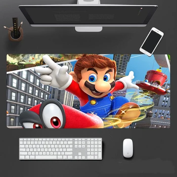 Mario podloge za miško locrkand pad miško notbook računalnik mousepad 70x30cm gaming mousepad igralec na tipkovnici prenosnega računalnika miško preproge