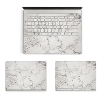 Marmor Teksturo Laptop Telo Zgoraj & Spodaj Nalepke, Nalepke za 13