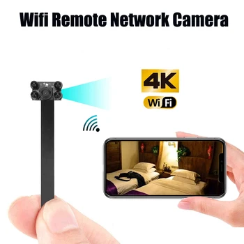 Mini Kamera, Wifi Full HD 1080P Brezžični DIY Prenosni WiFi IP kamera Kamera Nočno opazovanje Mikro Kamera Majhna Mini Webcam