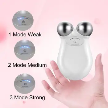 Mini Microcurrent face lift pralni Kože Zaostrovanje Pomlajevanje Spa USB Polnjenje obraza gubam odstranjevalec naprave Lepoto Massager
