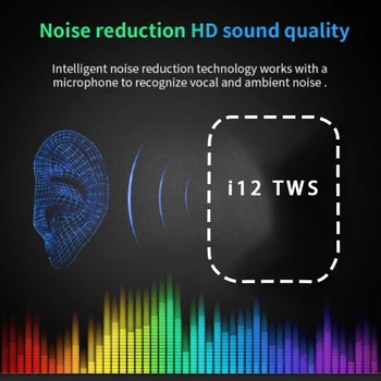 Mini TWS Brezžične Slušalke Bluetooth 5.0 Slušalke Športne Čepkov Slušalke Z Mikrofonom Polnjenje Polje Za iOS Android PK i9s i7s tws