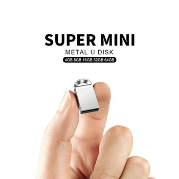 Mini Usb Flash Diski 128GB Pen Drive 64GB PenDrive Ključ 32GB usb ključ 16 GB flash pomnilnik Usb Disk micro Tip-C telefona