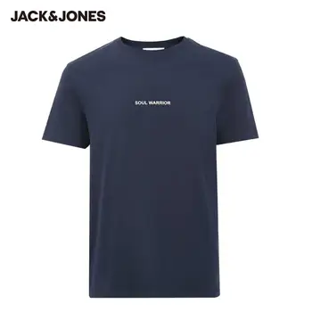 MLMR Moške Osnovne Bombaža T-shirt Pismo Natisnjeno t Shirt JackJones Novo blagovno Znamko Moška Jack Jones 22086