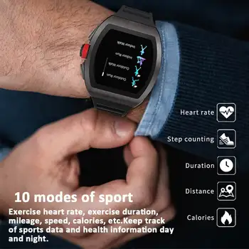 Moda Pametno Gledati 2020 Smartwatch Moški Ženske GPS IP68 Vodotesen 24 Urah Srčnega utripa Šport Pametne Ure Android, iOS