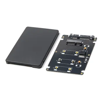 MSATA, da SATA Adapter Box Mini Pcie SSD mSATA, da 2.5 inch SATA3 vmesniško Kartico z ohišjem, ki je 60321 Priključek