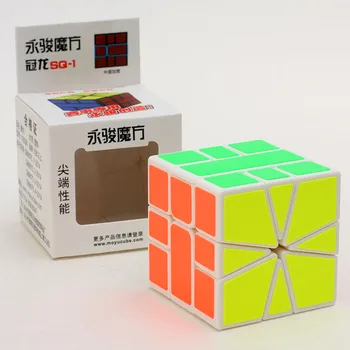 Najnovejši YongJun yj Guanlong SQ-1 SQ1 čarobna Kocka Uganka hitrost Kocka Cubo Magico Uganke, učenje izobraževalne igrače kot darilo