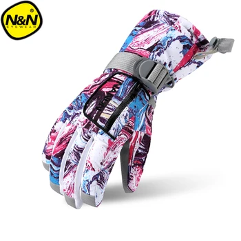 NANDN Smučarskih rokavice Toplo windproof snowboard