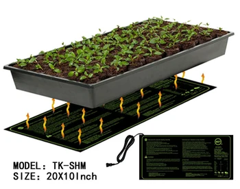 NAS 10x20 V Sadika Toplote za Ogrevanje Mat Seedbed, Da Germinate Pad Rastlinska Semena, Cvetje, Rastline, Nepremočljiva Setev Vrt 100/240 V