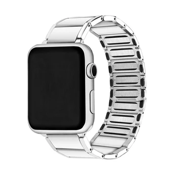 Nastavljiv Magnetni trak za apple watch 6/MP/5/4/3/2/1 iwatch band 42mm 38 mm apple watch band 44 mm 40 mm kovinska zapestnica