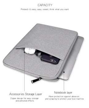 Nepremočljiva Laptop Rokav Vrečko za leto 2020 Novo Čast MagicBook 14 15 palčni Huawei Matebook 13 14 X Pro 13.9 Matebook D14 D15 Matebook