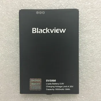 Nov Original Blackview BV5000 5000mAh Li-ion Akumulator Backup Nadomestno Opremo Akumulatorji Za Blackview BV5000