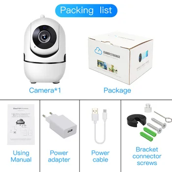 Nove WiFi Baby Monitor S Kamero 1080P Video Otroška Spalna Varuška Cam dvosmerni Audio Night Vision Home Security Babyphone Fotoaparat