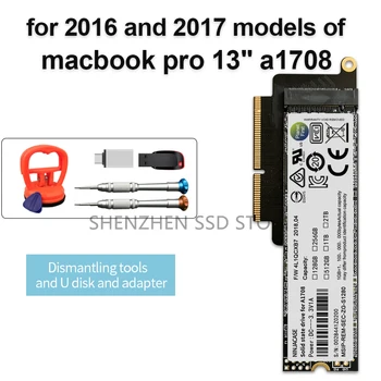 NOVO A1708 Laptop 512GB SSD 1TB 2TB za Macbook Pro Retina 13.3