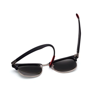 Novo polarizirana moška sončna očala UV400 očala semi-kovinski kvadratni okvir dame sončna očala modna blagovna znamka, design vožnjo sončna očala