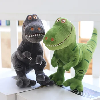 Novo prišli Dinozaver plišastih igrač hobiji, risanka Tyrannosaurus plišaste igrače, punčke za otroke fantje otroka Rojstni dan Božično darilo
