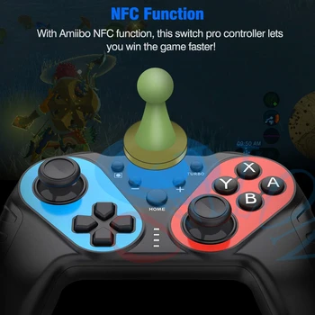 Novo za Preklop Pro Brezžično Žično Krmilnik Bluetooth Gamepad z NFC Funkcijo za Nintendo Stikalo za Video Igre