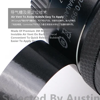 Objektiv Nalepko Kože Nalepke Za Sony FE 28-70 f3.5-5.6 Zaščitnik Anti-scratch Plašč Zaviti Kritje Primera