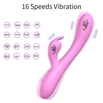 Ogrevanje Rabbit Vibratorji za Ženske G Spot Vagine, Klitoris Stimulator Ženski Masturbator Dildo, Vibrator za Odrasle Sex Igrače za Ženske