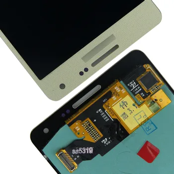 Original AMOLED LCD zaslon za SAMSUNG Galaxy A5 Prikaz na Zaslonu na Dotik Zamenjava Za SAMSUNG A5 A500FU A500 A500F A500M Telefon LCD