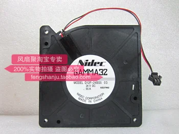 Original Nidec D12F-24BS5 12CM12032 24V0.55A močni glasnosti turbinski ventilator
