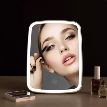 Original Youpin Jordan judy Inteligentni prenosni ličila ogledalo namizni led luč prenosna zložljiva luč ogledalo dormitorij za namizje