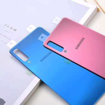 Originalni Samsung Galaxy A750/A75 Nazaj Stanovanj 3D Steklena Zadnja Vrata Primeru Popravila Ploščo Zamenjati Dele Baterije Telefon Kritje Z Logotipom