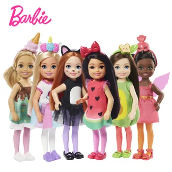 Orignal Barbie Lutke Klub Chelsea Malo Kelly za dekleta Princesa Igrača za Otroke Dan Darilo za Rojstni dan Barbie lutke za dekleta igrače