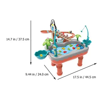 Otrok Magnetni Ribolov Igrača starši-otrok, interaktivne Izobraževalne Igrače, Električni Pingvin Stopnice Plezanje Fantje Dekleta darilo