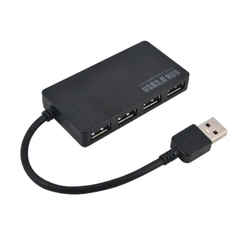 Ouhaobin usb 3.0 hub 4 vrata USB 5Gbps high speed USB Razdelilnik Adapter Za Prenosni RAČUNALNIK za Prenosnik