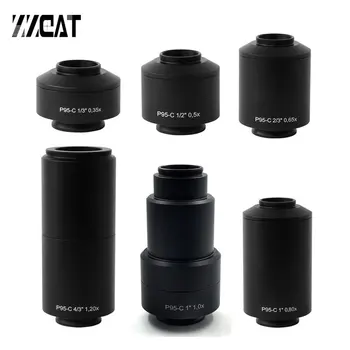 P95-C 0.35 X 0,5 X 0.65 X 0.8 X 1X 1.2 X C Mount Kamera, Mikroskop Adapter za Zeiss Trinocular Mikroskop