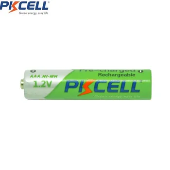 PKCELL 8Pcs/2card AAA Polnilne Baterije aaa Ni-MH 850mAh 1,2 V Nizko praznijo 3A Baterij z NIMH baterijo, polnilnik