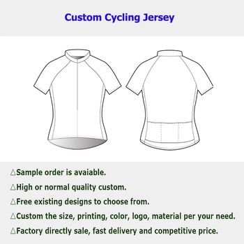 Po meri Ropa Maillot Ciclismo Quick Dry Kratek Sleeve Kolesarjenje Dresov Kolo po Meri Kolesarjenje Oblačila Top Majice