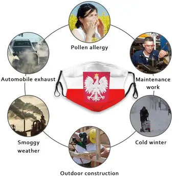 Poljski Grb, Zastavo Odrasli Otroci Stroj Smešno Masko S Filtrom, Poljska Poljski Grb, Zastavo, Zgodovina, Geografija