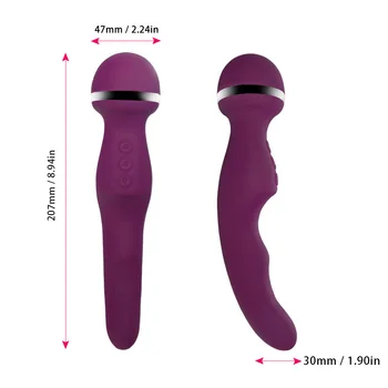 Powful Palico Vibrator za G Spot Massager AV Palico Klitoris Stimulator Vibrating Dildo Vagine, Klitoris Vibrator Erotično Sex Igrače za Ženske