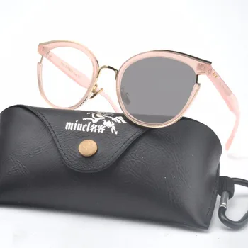 Prehodne sončna očala, Optično razbarvanje objektiv Anti-utrujenost, prevlečeni objektiv Črno Roza Moda cat Lady obravnavi očala NX