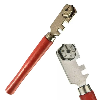 Prenosni 130 mm, Diamant, ki se Odlagajo Steklene Ploščice Rezalnik Okno Plovila Za Ročno Orodje nemškega šest kolo nož za steklo Strokovno