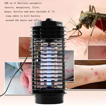 Prenosni Mini Insektov Električni Komar Letenje Napako Mrčesa Pasti Black Domov Varno Proti Komarjem Spalna Pomoč
