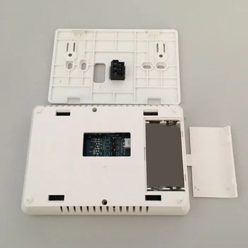 Programabilni Steni je visel Kotel za Ogrevanje Termostat 5A Digitalni Sobni Temperaturi Krmilnik Zaslon na Dotik LCD Termostat Črno Bel