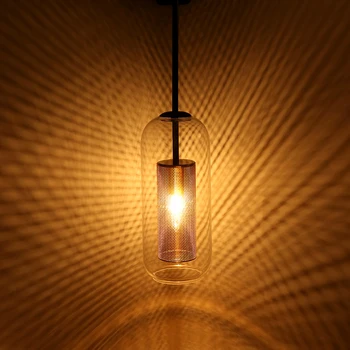 Retro osebnost kovinski net odtenek E14 LED stenska svetilka za kuhinjo, dnevno sobo, spalnico postelji restavracija oltarja koridor stenske luči